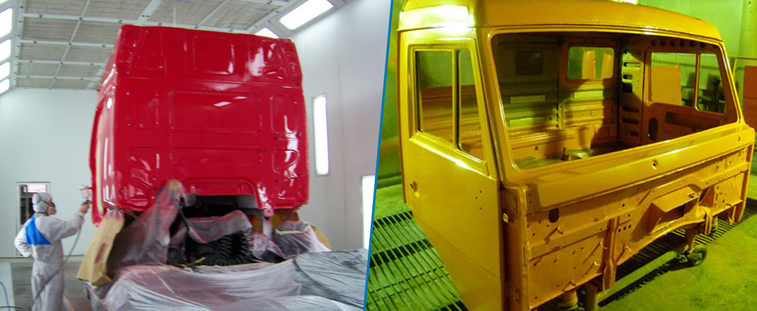 Покраска спецтехники в 